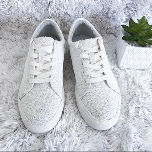 katy perry | white the sprinkle sneaker confetti shoes NWOT